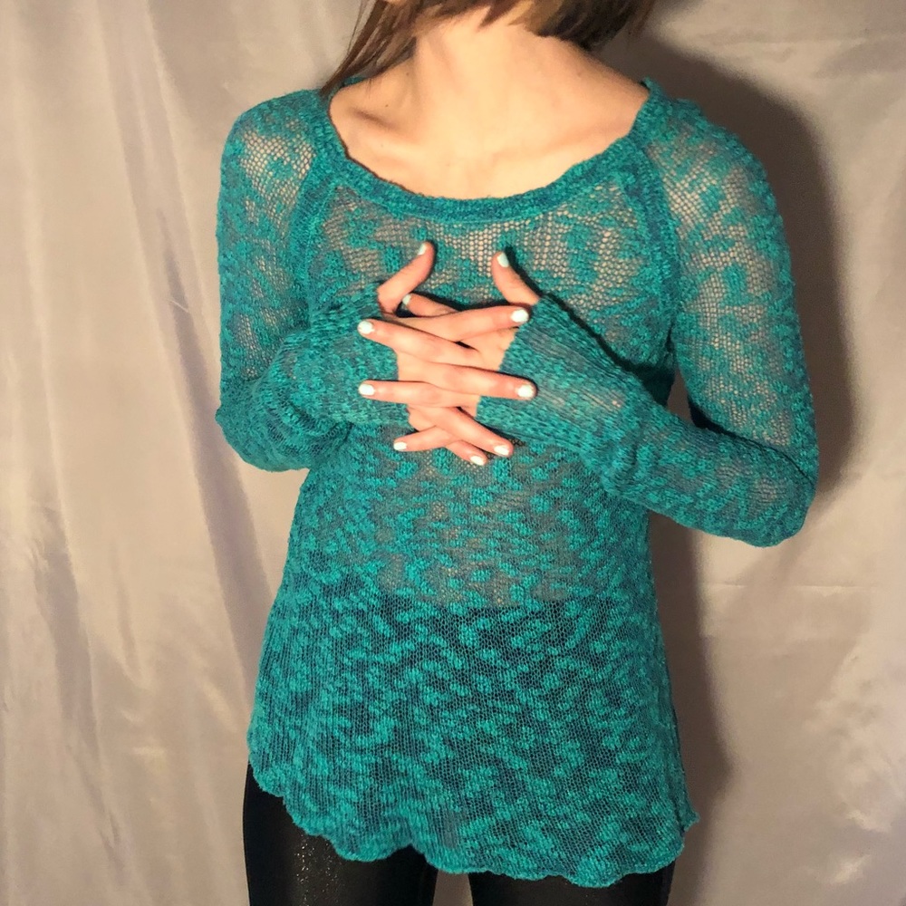 Roxy Sheer Long-Sleeve Shirt